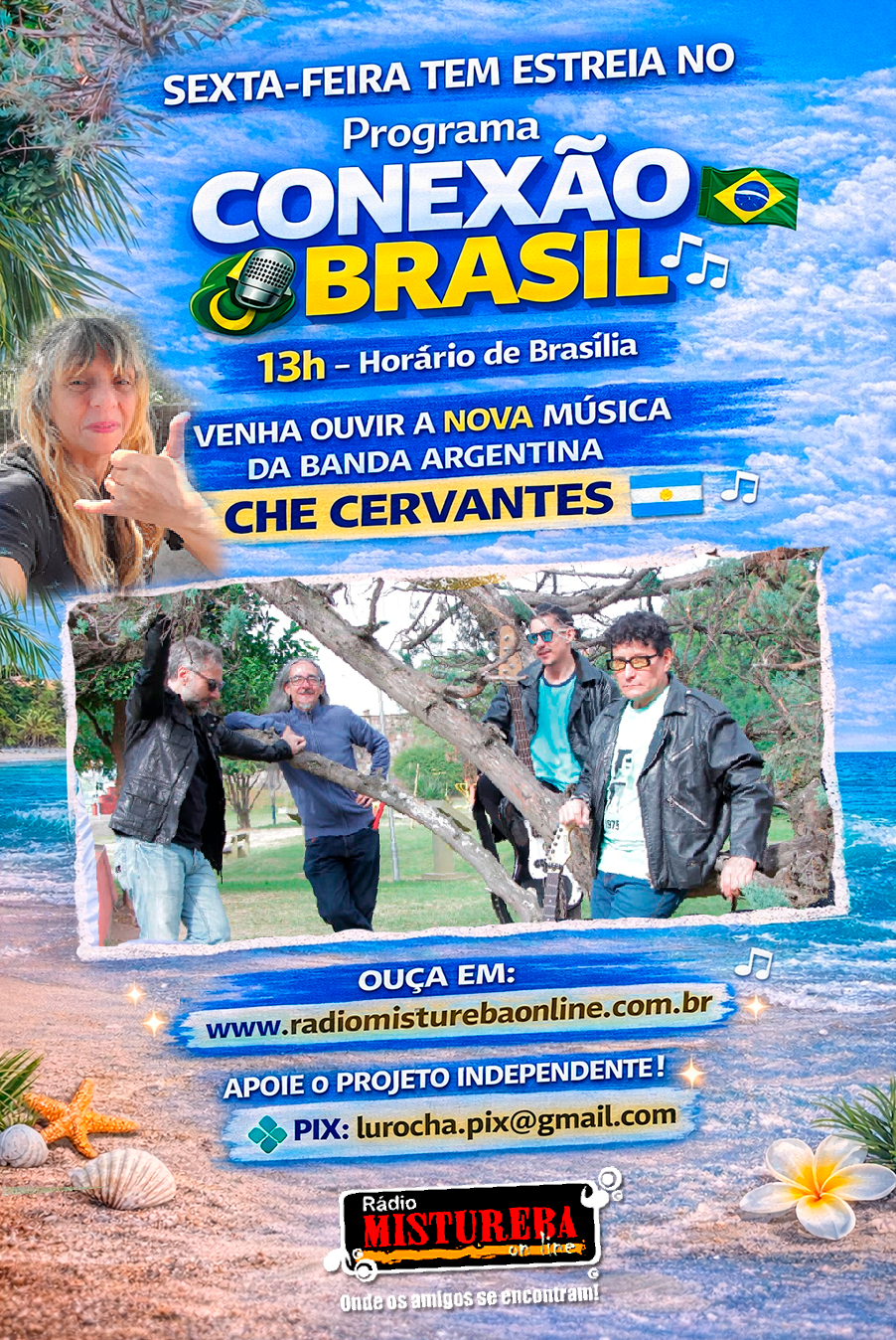 ALÔ GALERA DIA 22 01 26 PARABÉNS PRIMA ARMINA PROGRAMA CONEXÃO BRASIL COM LU ROCHA DE VILATUR SAQUAREMA