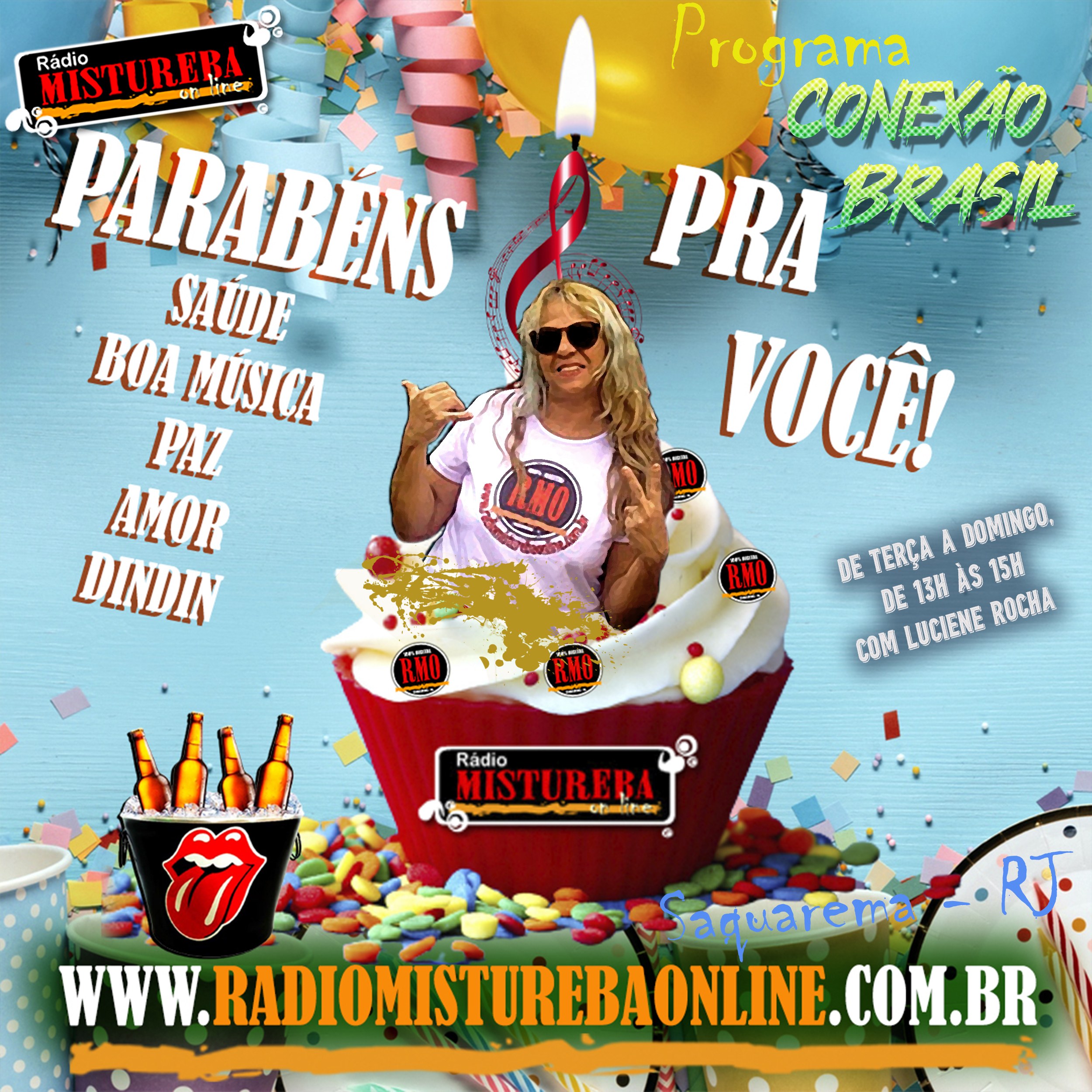 REPRISE DIA 11 12 25 a CONEXÃO BRASIL COM LU ROCHA DE VILATUR SAQUAREMA