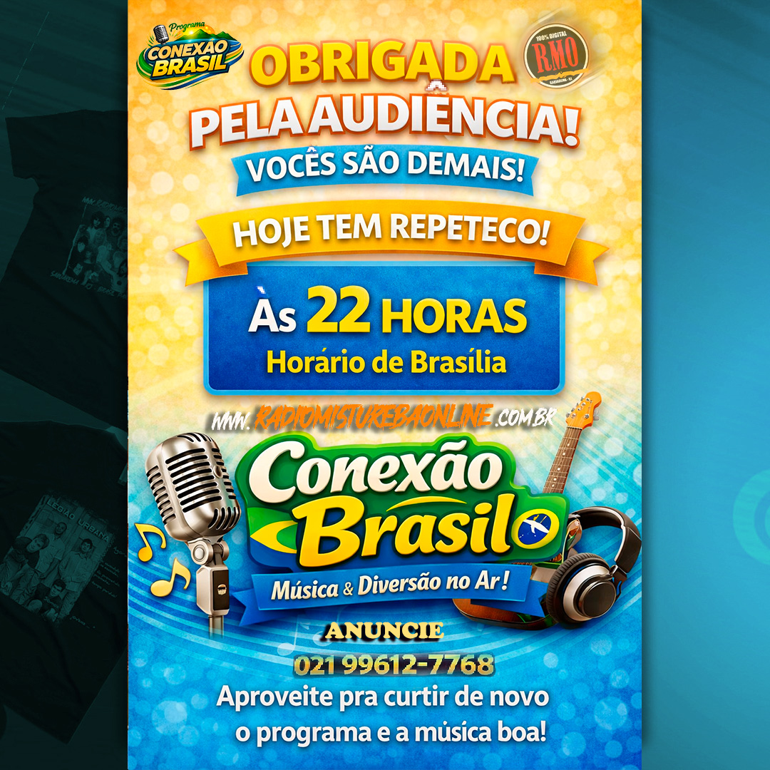 (FINALEIRA) 01 08 26 Dia Nacional do Selo PROGRAMA CONEXÃO BRASIL COM LÚ ROCHA