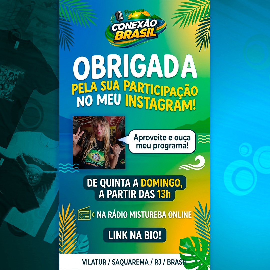 ALÔ PARA GALERA! PROGRAMA CONEXÃO BRASIL FINALEIRA COM LUCIENE ROCHA 02 07 26