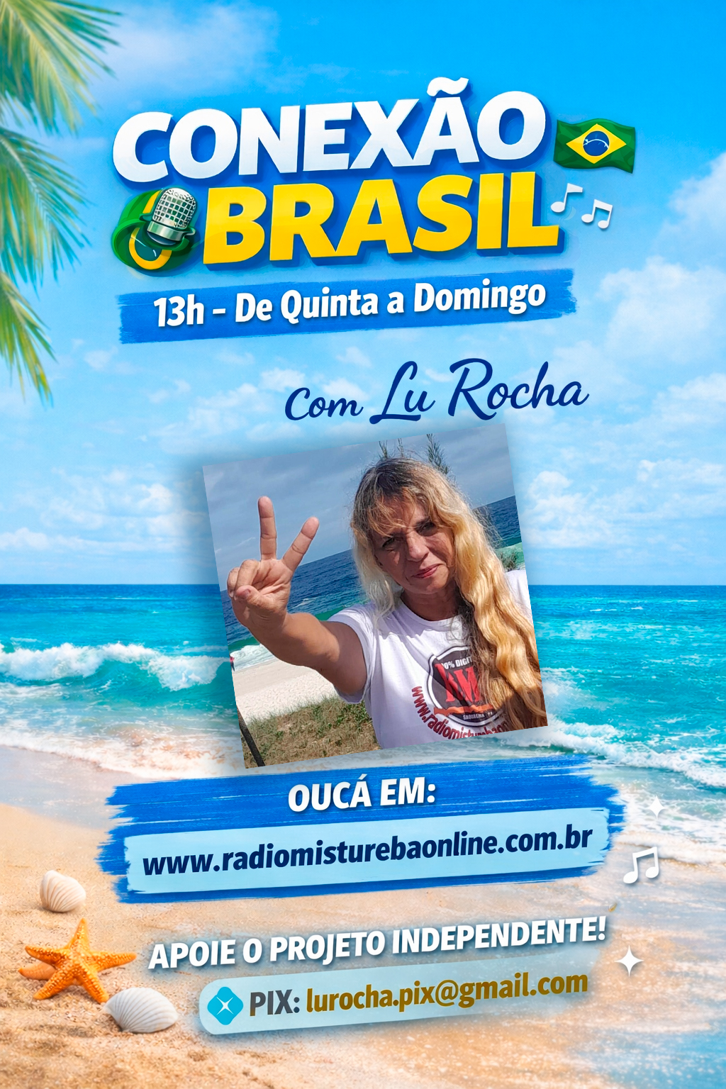 PROGRAMA CONEXÃO BRASIL A FALA MEU JOVEM COM LUCIENE ROCHA NA RMO 20 03 26