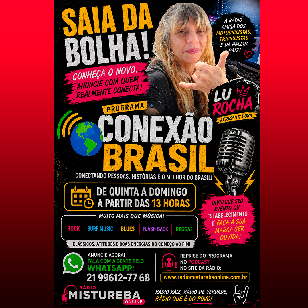 PROGRAMA CONEXÃO BRASIL FALA MEU JOVEM COM LUCIENE ROCHA NA RMO 07 06 26