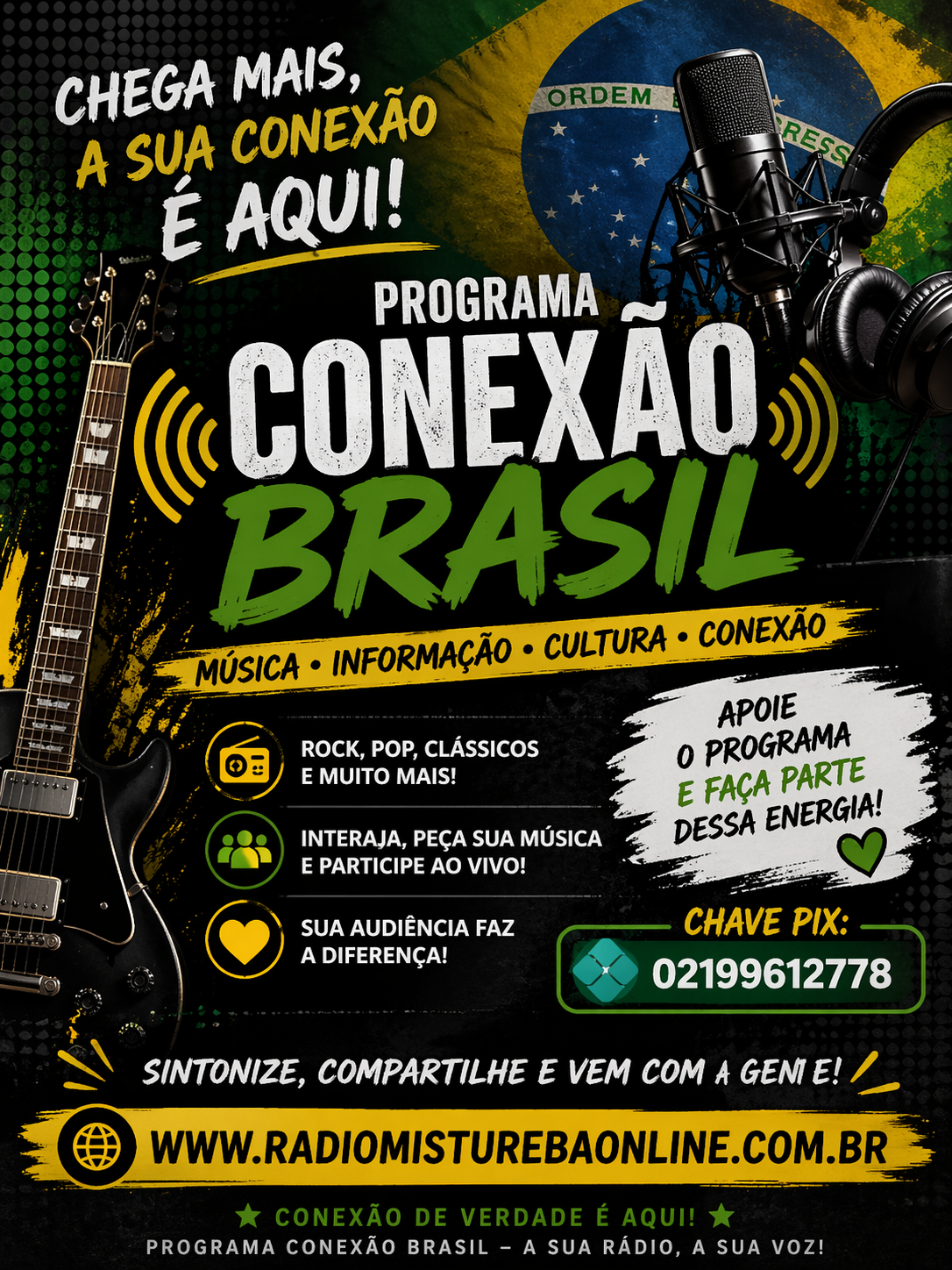 ALÔ PARA GALERA HOJE É DIA DO CHIMARRÃO  PROGRAMA CONEXÃO BRASIL COM LUCIENE ROCHA 24 04 26