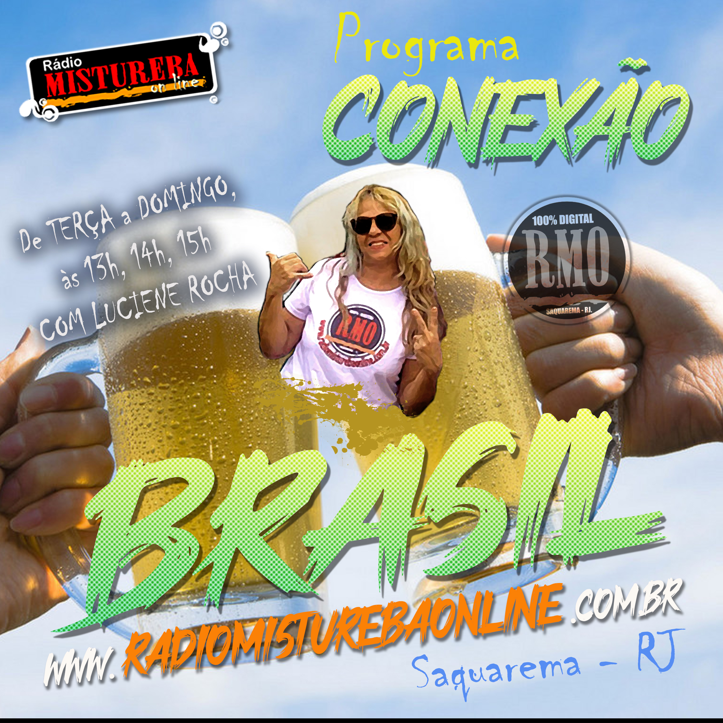 REPRISE DE SEXTA 1º BLOCO 21 02 25 DO PROGRAMA CONEXÃO BRASIL DE TERÇA A DOMINGO COM LUCIENE ROCHA