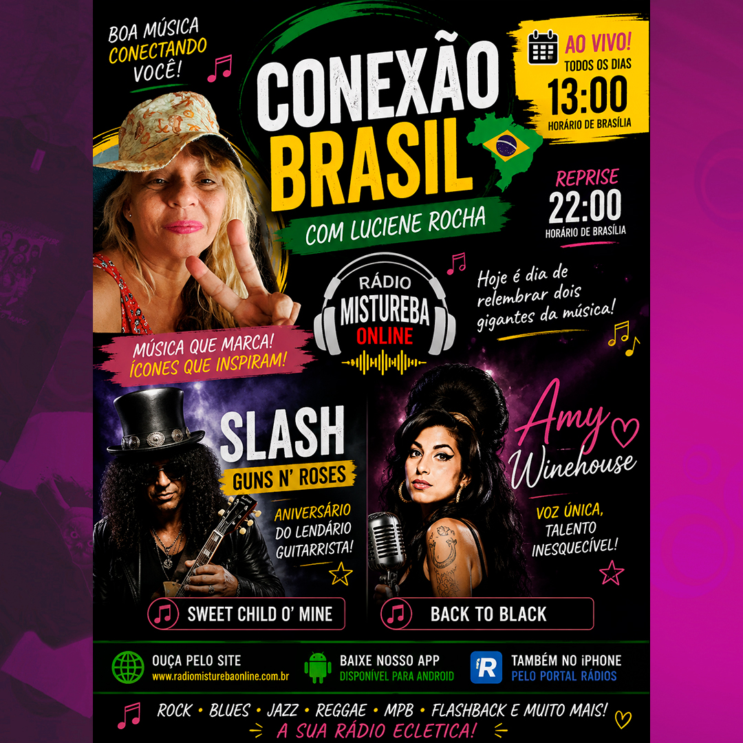 (A) ALÔ PARA GALERA! PROGRAMA CONEXÃO BRASIL COM LUCIENE ROCHA  24 07 26