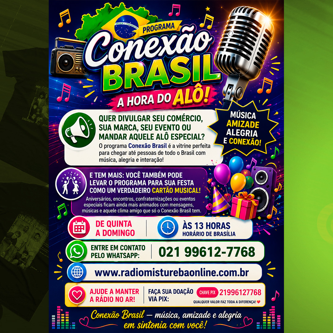 PROGRAMA CONEXÃO BRASIL FALA MEU JOVEM COM LUCIENE ROCHA NA RMO 29 05 28