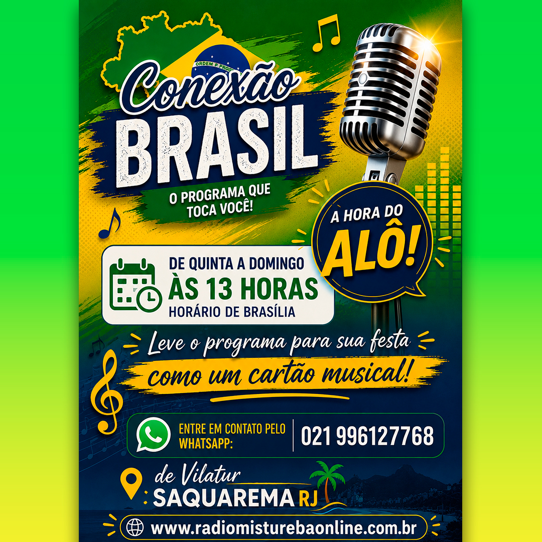 PROGRAMA CONEXÃO BRASIL FALA MEU JOVEM COM LUCIENE ROCHA NA RMO 23 04 26