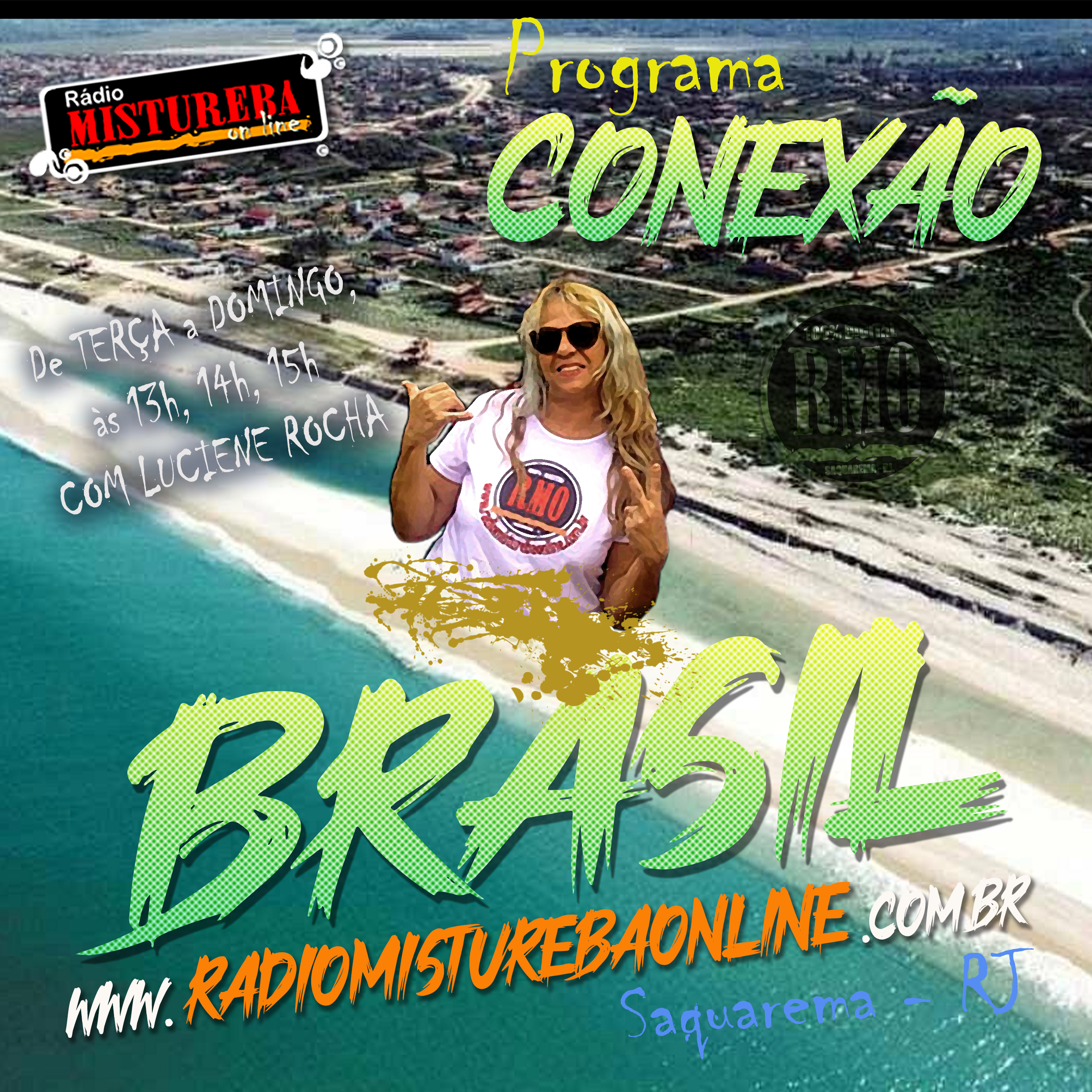 REPRISE DE DOMINGO 2º BLOCO 16 02 25 DO PROGRAMA CONEXÃO BRASIL DE TERÇA A DOMINGO COM LUCIENE ROCHA