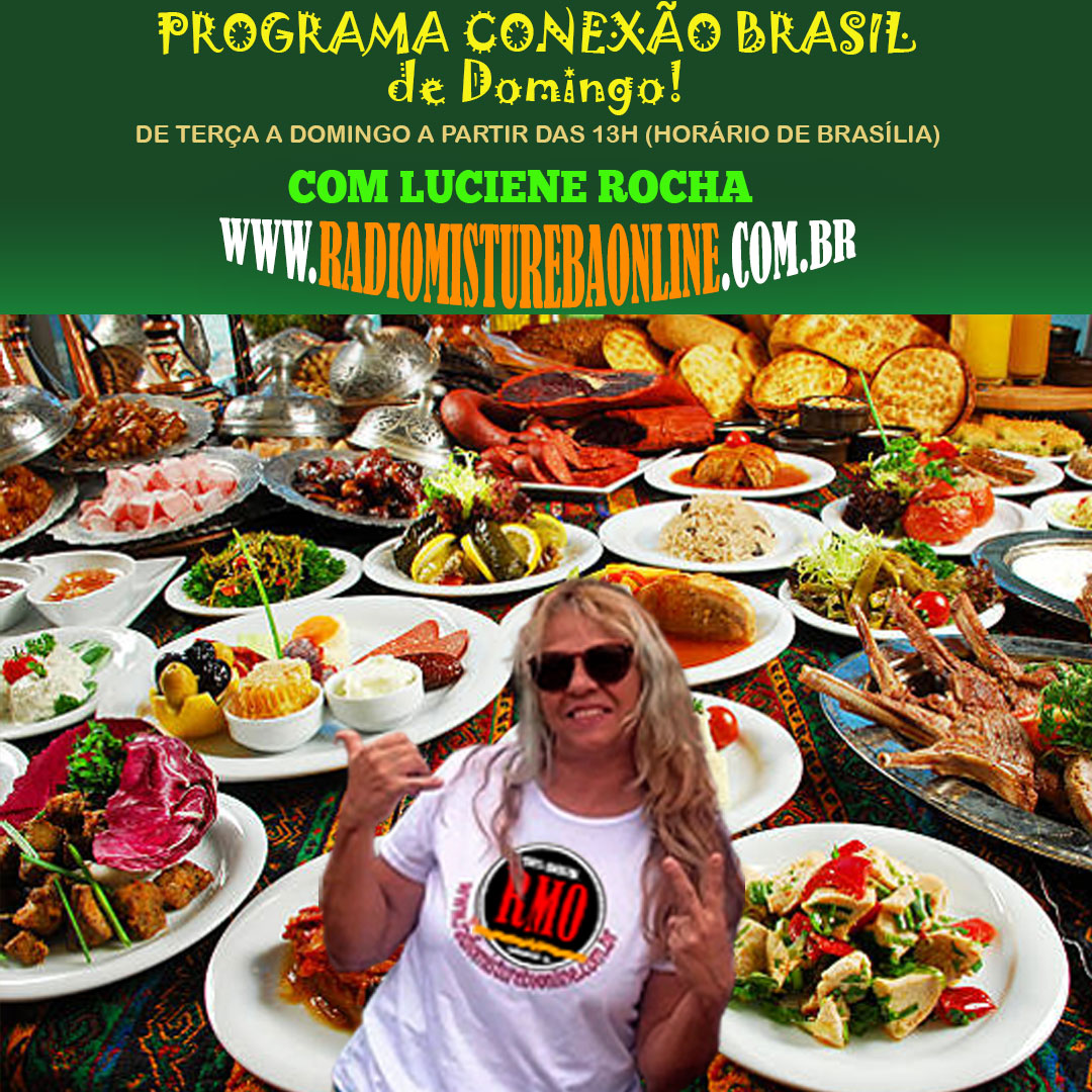 REPRISE DE DOMINGO 1º BLOCO 12 01 25 DO PROGRAMA CONEXÃO BRASIL DE TERÇA A DOMINGO À MEIA NOITE COM LUCIENE ROCHA