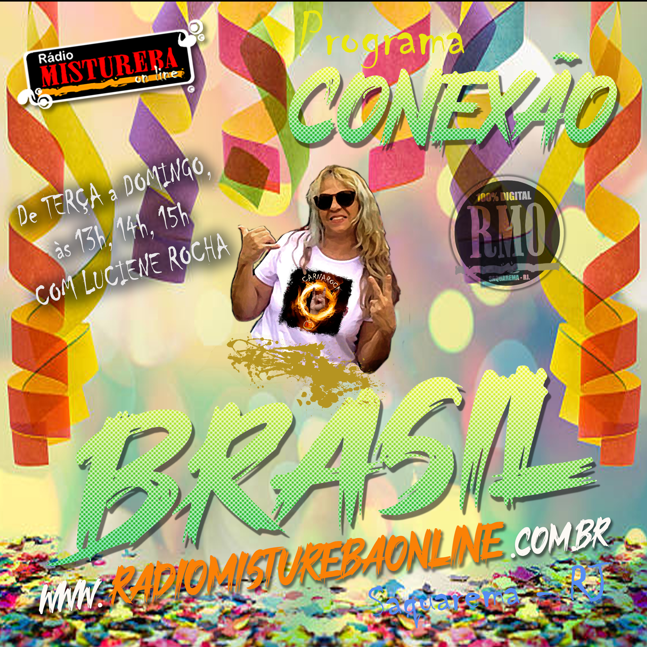 REPRISE DE SÁDADO 3º BLOCO 15 02 25 DO PROGRAMA CONEXÃO BRASIL DE TERÇA A DOMINGO COM LUCIENE ROCHA